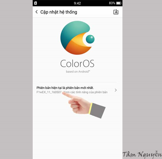 hoàn tất nâng cấp